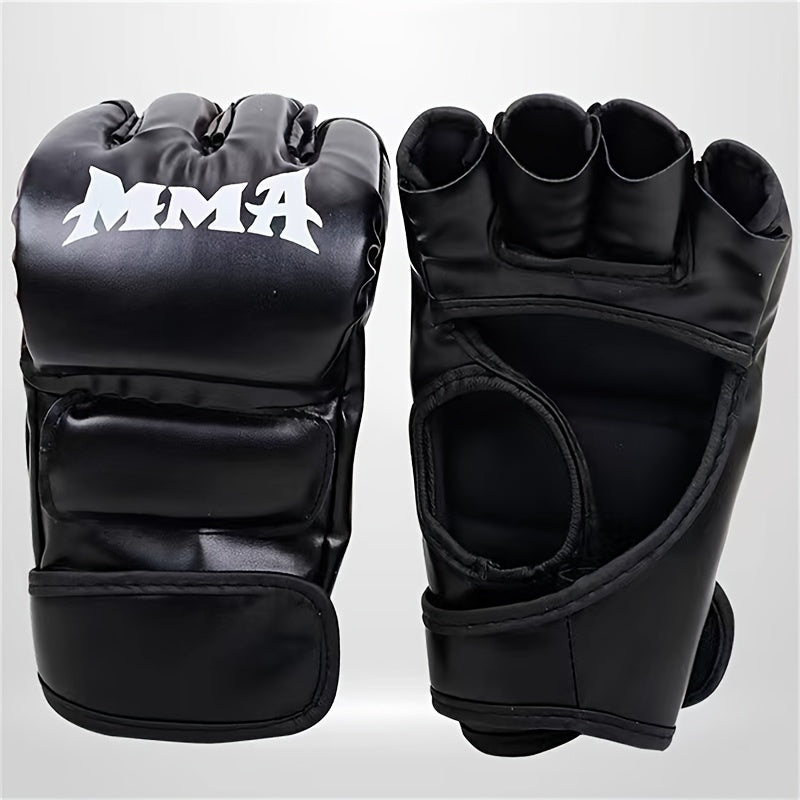 Boxing Training Kit with Reactive LED Wall Punching Target(Black)